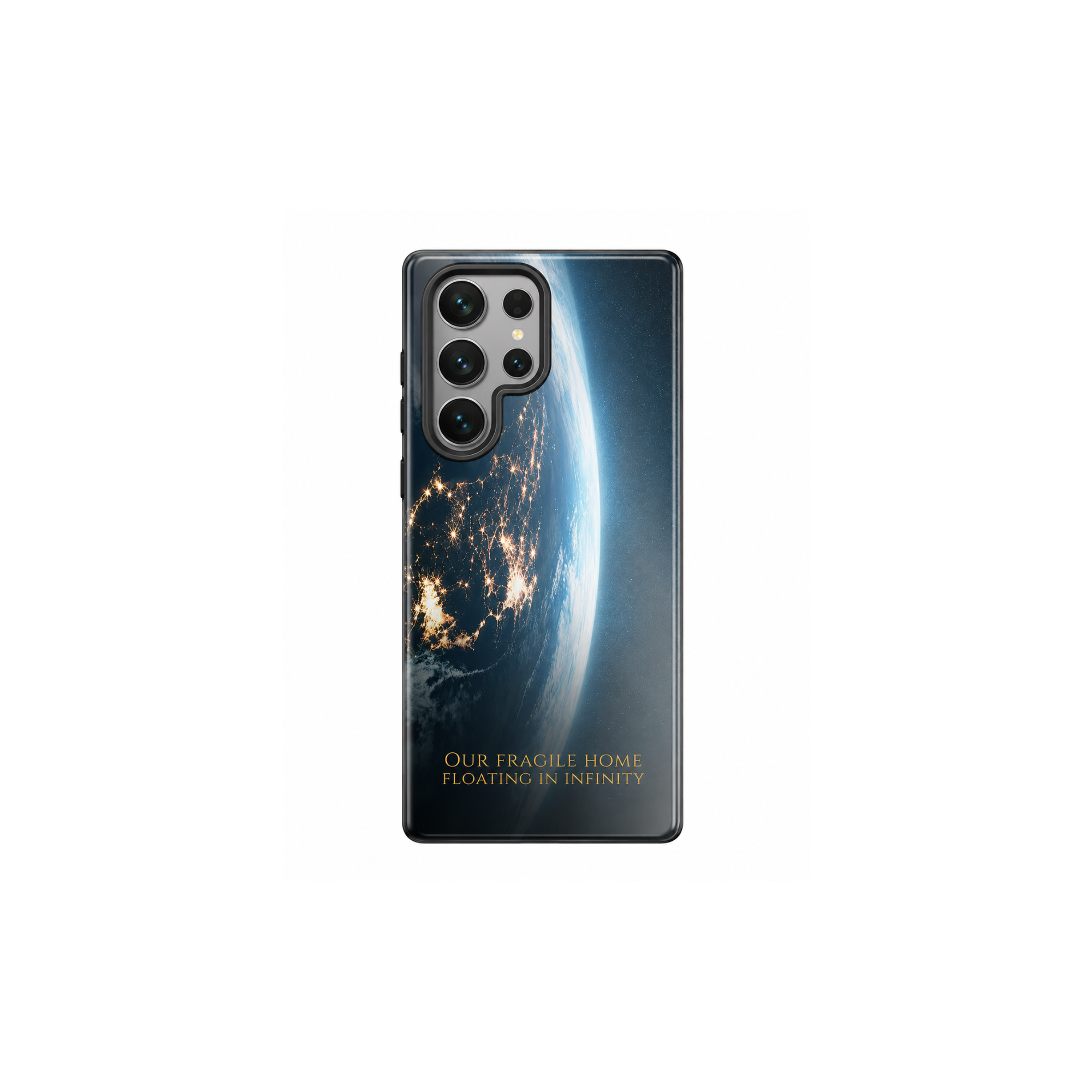 Our Fragile Home Tough Case met aarde-design voor Samsung