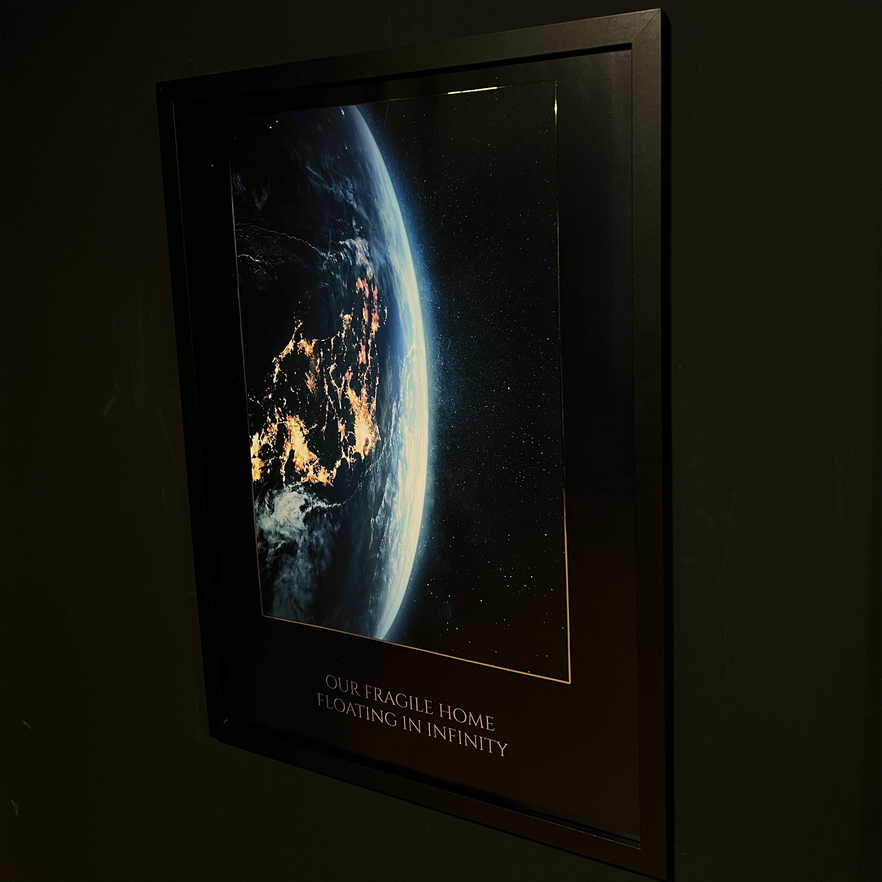 Our Fragile Home- Ruimteposter